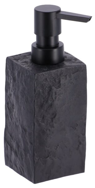 Dávkovač mydla Matty, čierna/s čiernymi prvkami, 260 ml