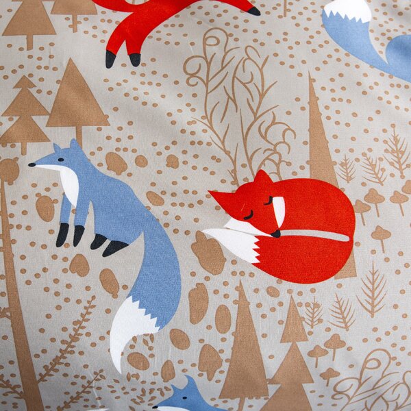 Obliečky z mikrovlákna RED FOX hnedé Rozmer obliečky: 70 x 90 cm | 140 x 220 cm