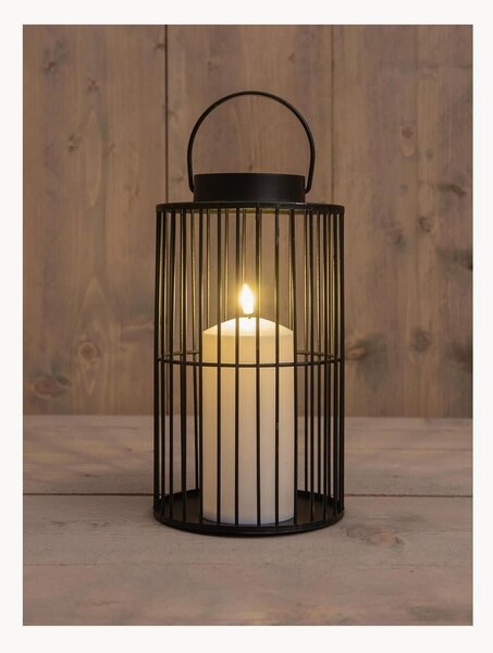 Exteriérový lampáš s LED sviečkou Lumière