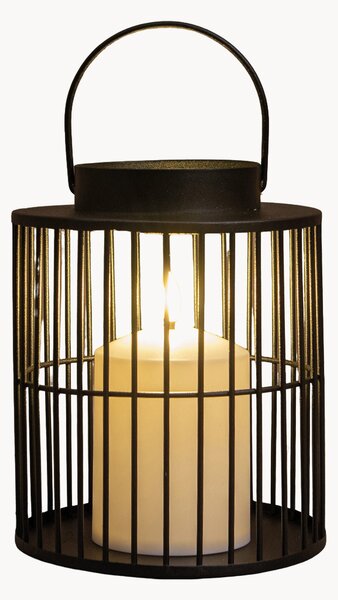 Exteriérový lampáš s LED sviečkou Lumière
