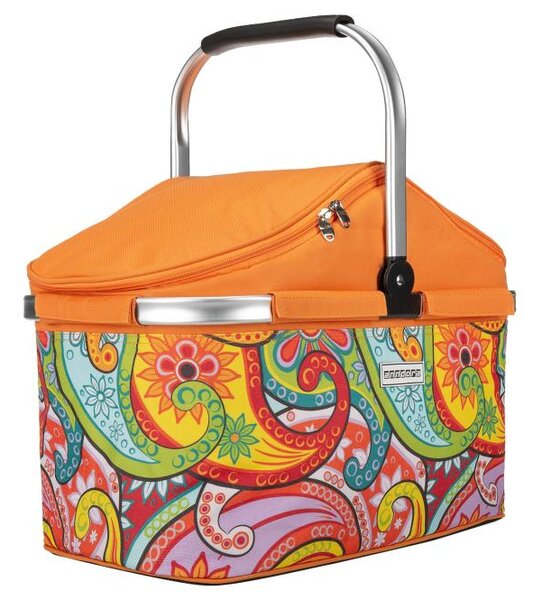 Anndora Nákupny chladiací košík 25 litrov - Oranžová