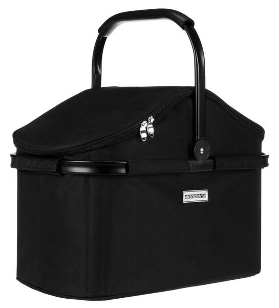 Anndora Nákupny chladiací košík 25 litrov - Čierny