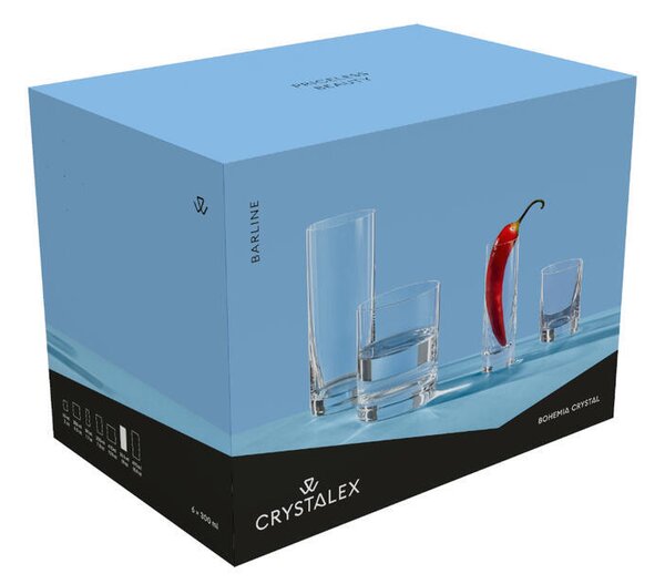 Crystalex poháre BARLINE 300 ml 6 ks