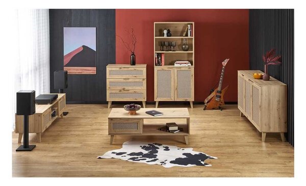 Šatníková skriňa Rustico, dub artisan