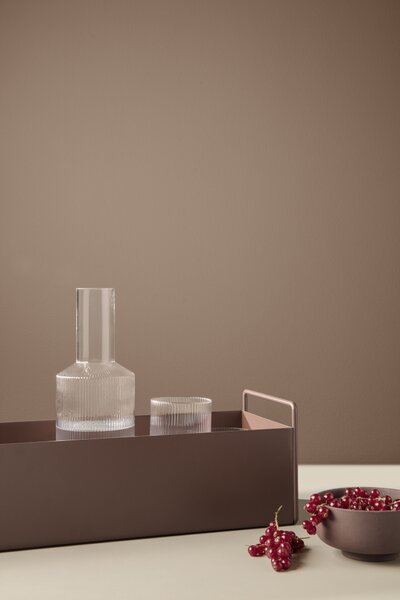 Ferm LIVING Karafa Ripple číra 900 ml