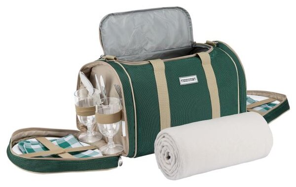 Anndora Chladiaca taška, deka a príslušenstvo - Zelená
