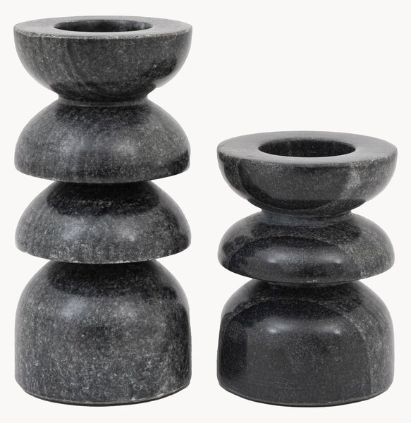 Mramorové svietniky Azuaga, 2 ks