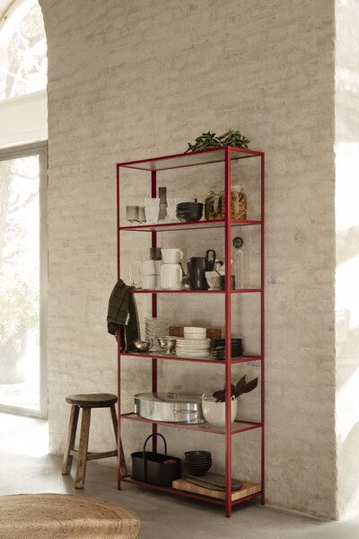 Ferm Living Okrúhly jutový koberec Eternal, malý – prírodný