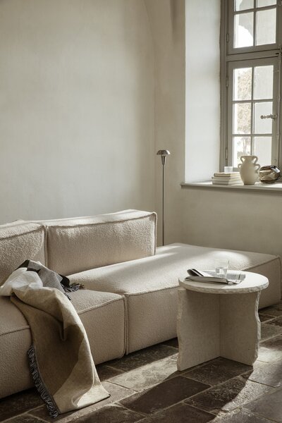 Ferm Living Stojanová lampa Tiny Floor Lamp – strieborná