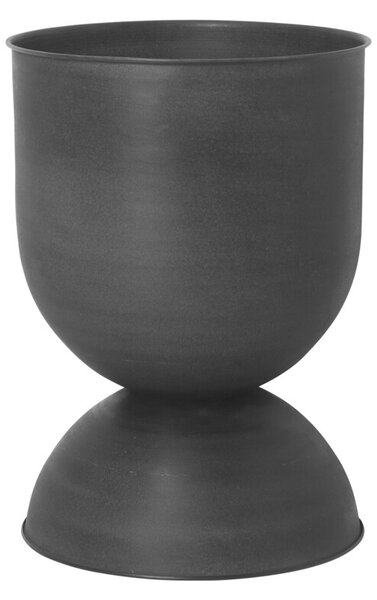 Ferm Living Kvetináč Hourglass, stredný – čierny