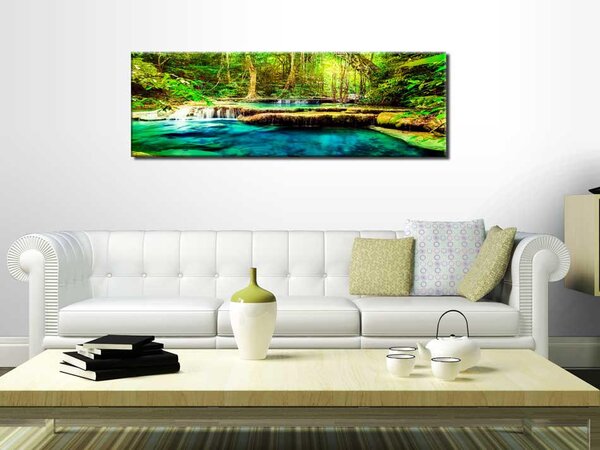 OBRAZ NA PLÁTNE, stromy, 150/50 cm artgeist - Obrazy, Online Only