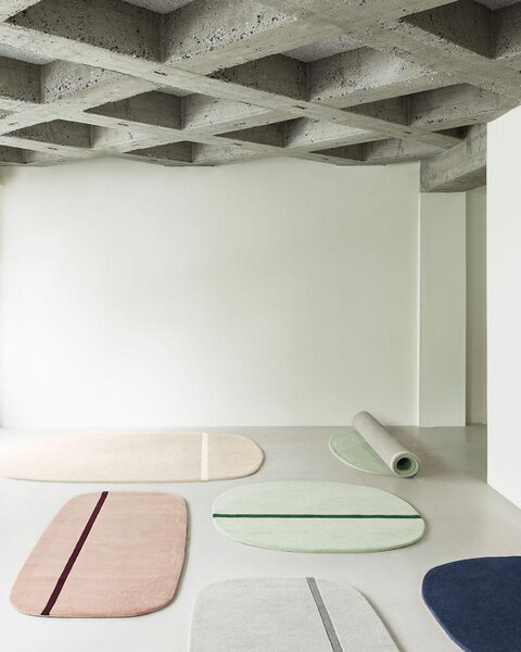 Normann Copenhagen Vlnený koberec Oona, 175 x 240 cm – pieskový