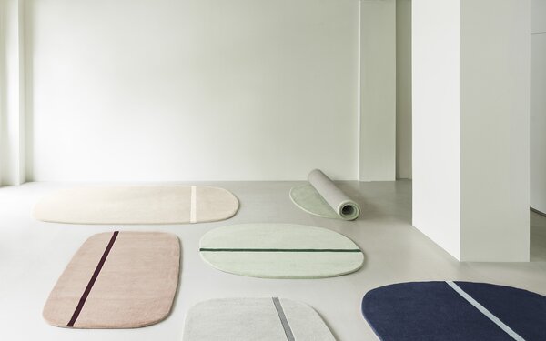 Normann Copenhagen Vlnený koberec Oona, 175 x 240 cm – pieskový