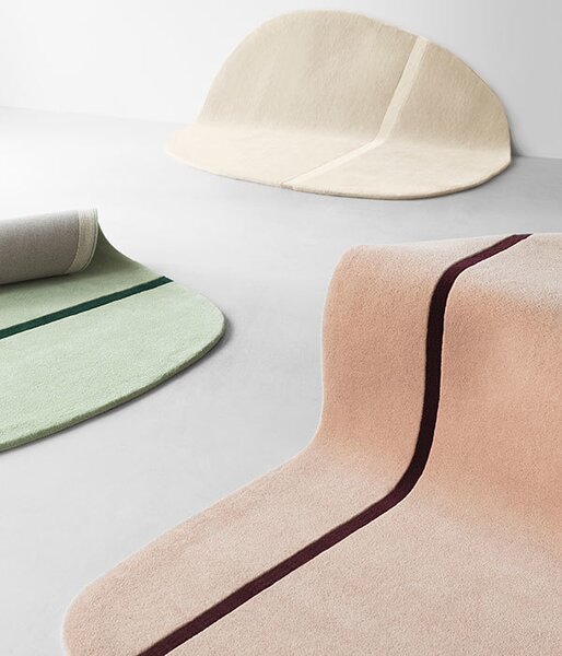 Normann Copenhagen Vlnený koberec Oona, 175 x 240 cm – pieskový