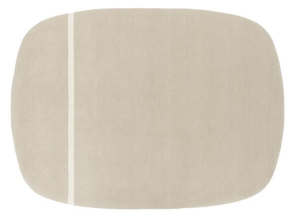 Normann Copenhagen Vlnený koberec Oona, 175 x 240 cm – pieskový