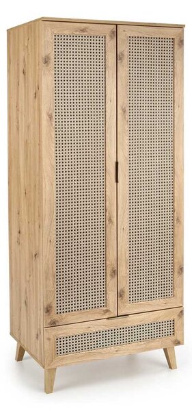 Šatníková skriňa Rustico, dub artisan