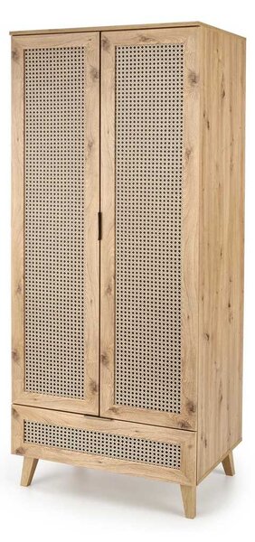 Šatníková skriňa Rustico, dub artisan
