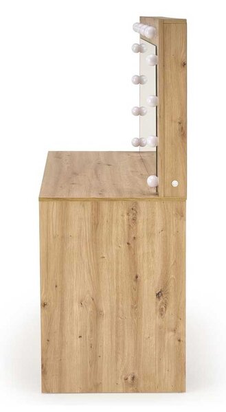 Toaletný stolík Hollywood XL, dub artisan