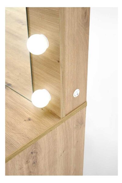 Toaletný stolík Hollywood XL, dub artisan