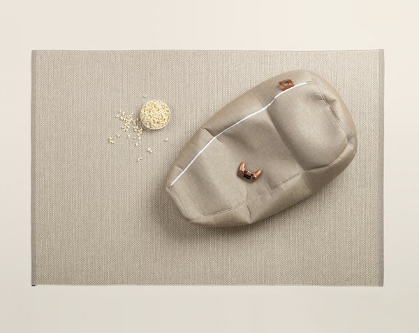 Pappelina Koberec EFFI Mud/Beige/Vanilla – svetlohnedý, veľkosť koberca 230 x 320 cm