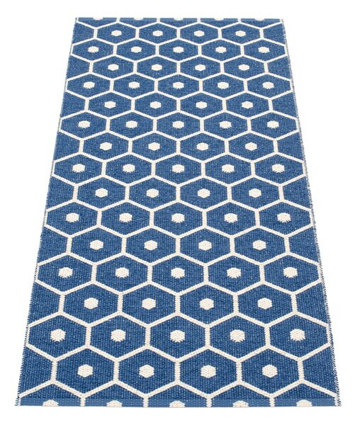 Pappelina Koberec HONEY Denim/Vanilla – modrý, veľkosť koberca 180 x 260 cm