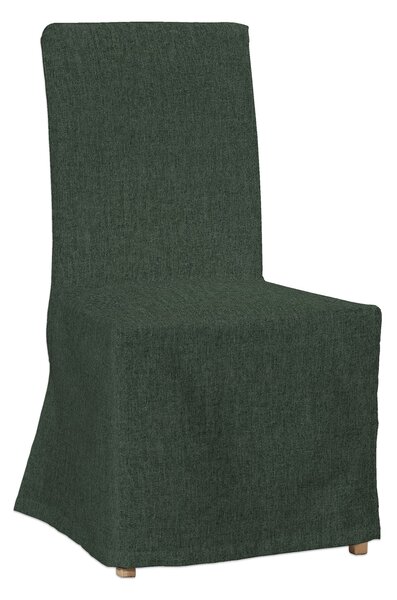 Návlek na stoličku Henriksdal (dlhý) farba produktu zelená látka zapletaná