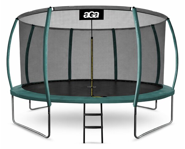 Aga Trampolína 366 cm + ochranná sieť + schodíky