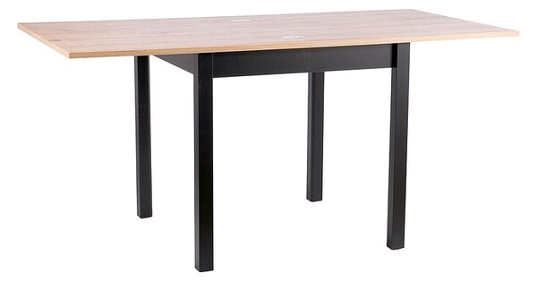 Jedálenský stôl Flip, dub artisan / čierna