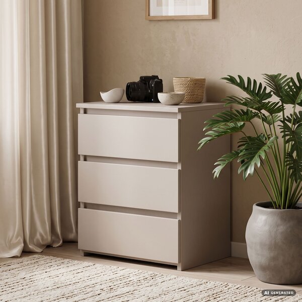 Ak furniture Komoda CL3 40 cm kašmír