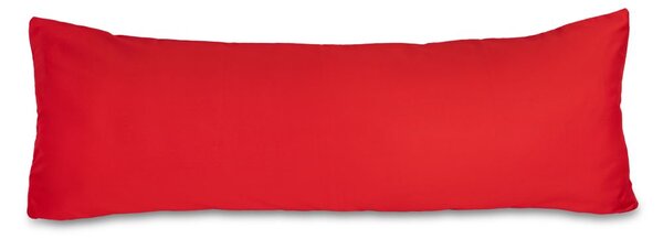 Kvalitex Saténová obliečka na relaxačný vankúš červená 45x120cm