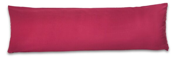 Kvalitex Saténová obliečka na relaxačný vankúš bordó 45x120cm