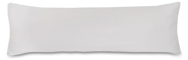 Kvalitex Saténová obliečka na relaxačný vankúš svetlo sivá 45x120cm
