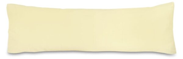 Kvalitex Saténová obliečka na relaxačný vankúš smotanová 45x120cm