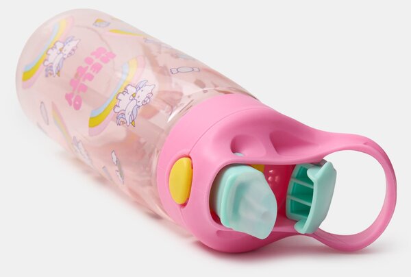 Sinsay - Fľaša na vodu s rúčkou a slamkou Hello Kitty - viacfarebná