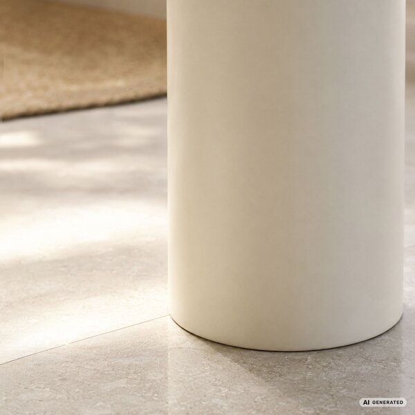 Ak furniture Odkládací stolek Mono 30 cm krémový