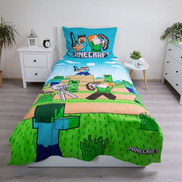 Jerry Fabrics Obliečky Minecraft - We got this | 140 x 200 cm / 70 x 90 cm