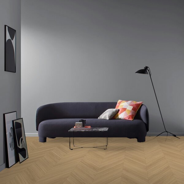 Vinyl Parador Trendtime 10 Chevron Dub Oxford prírodný štruktúra M4V, 1750868, 488x118x2,5mm