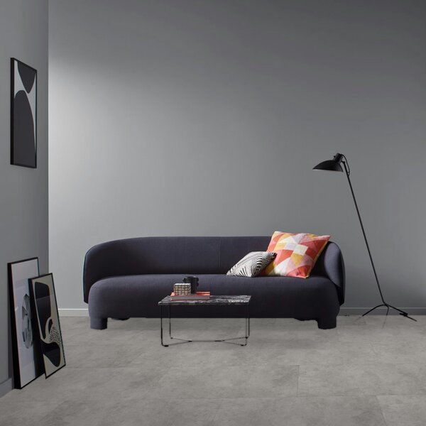 Vinyl Parador Trendtime 5 Betón šedý minerálna štruktúra nadrozmerná dlažba 4V, 1750853, 914,4x457,2x2,5mm