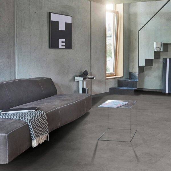 Vinyl Parador Trendtime 5 Betón šedý minerálna štruktúra nadrozmerná dlažba 4V, 1750853, 914,4x457,2x2,5mm