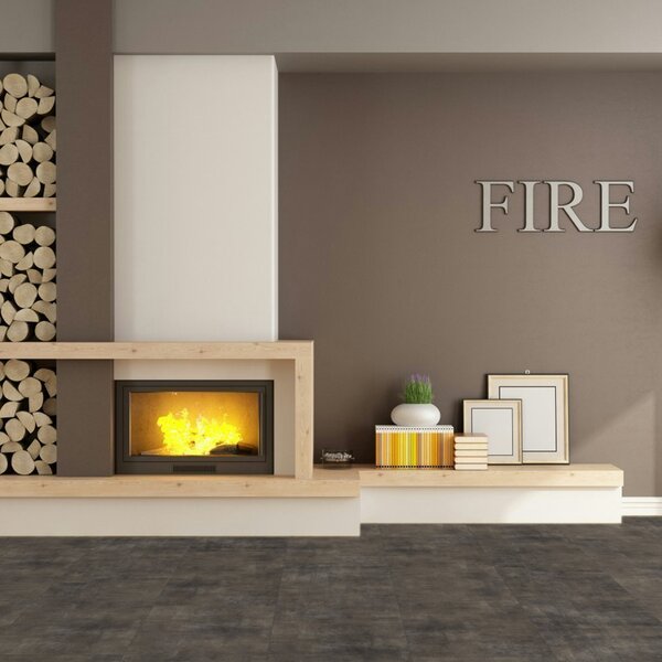 Vinyl Parador Trendtime 5 Minerál čierny minerálna štruktúra nadrozmerná dlažba 4V, 1750854, 914,4x457,2x2,5mm