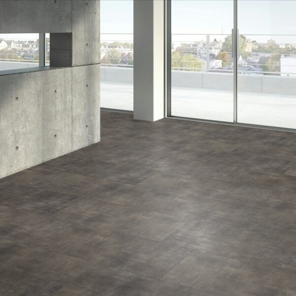 Vinyl Parador Trendtime 5 Minerál čierny minerálna štruktúra nadrozmerná dlažba 4V, 1750854, 914,4x457,2x2,5mm