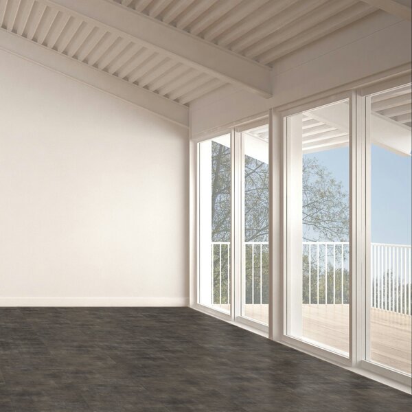 Vinyl Parador Trendtime 5 Minerál čierny minerálna štruktúra nadrozmerná dlažba 4V, 1750854, 914,4x457,2x2,5mm