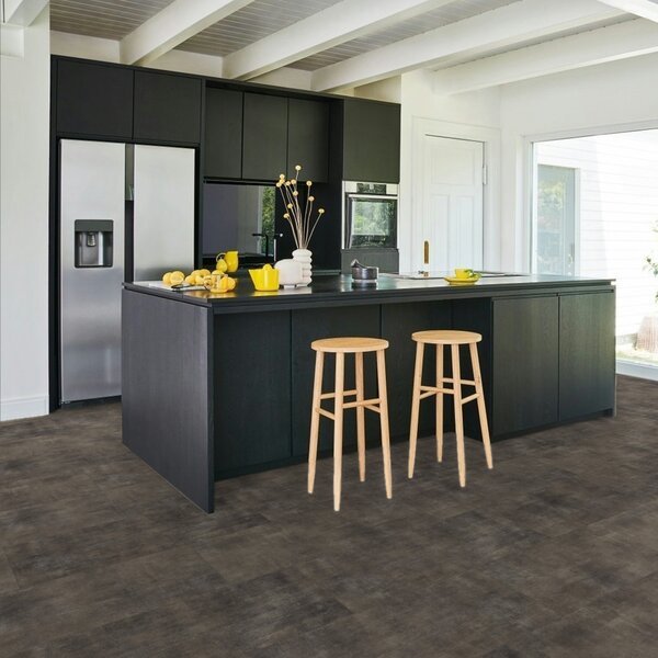 Vinyl Parador Trendtime 5 Minerál čierny minerálna štruktúra nadrozmerná dlažba 4V, 1750854, 914,4x457,2x2,5mm