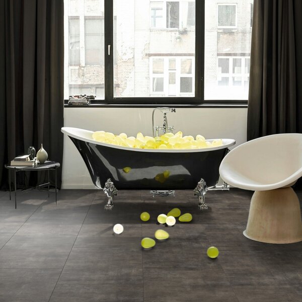 Vinyl Parador Trendtime 5 Minerál čierny minerálna štruktúra nadrozmerná dlažba 4V, 1750854, 914,4x457,2x2,5mm