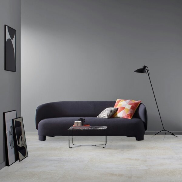 Vinyl Parador Trendtime 5 Dolomit biely minerálna štruktúra nadrozmerná dlažba 4V, 1750856, 914,4x457,2x2,5mm