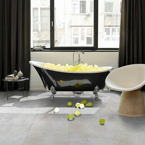 Vinyl Parador Trendtime 5 Dolomit biely minerálna štruktúra nadrozmerná dlažba 4V, 1750856, 914,4x457,2x2,5mm