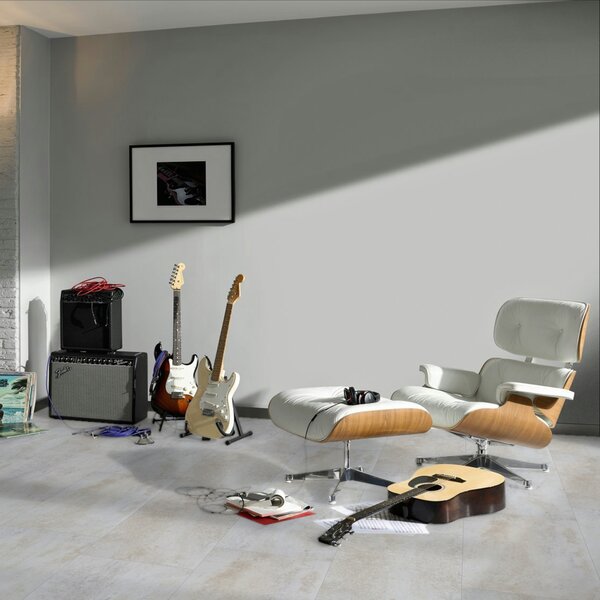 Vinyl Parador Trendtime 5 Dolomit biely minerálna štruktúra nadrozmerná dlažba 4V, 1750856, 914,4x457,2x2,5mm