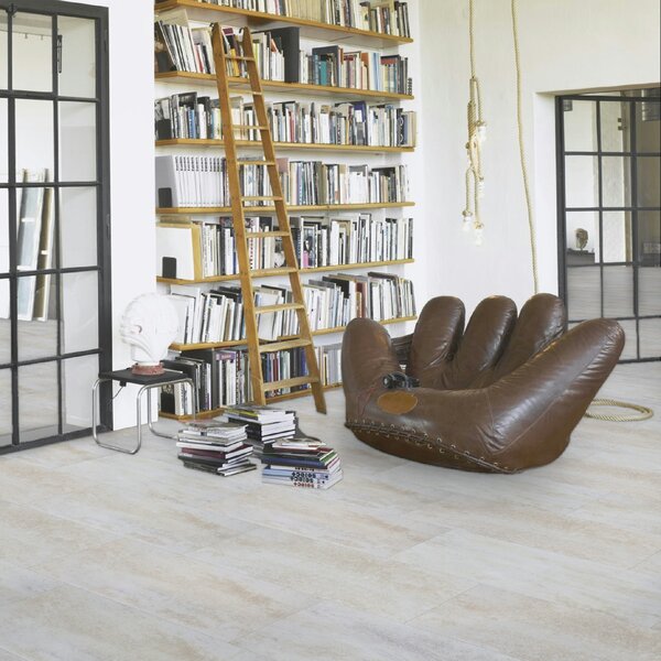 Vinyl Parador Trendtime 5 Dolomit biely minerálna štruktúra nadrozmerná dlažba 4V, 1750856, 914,4x457,2x2,5mm