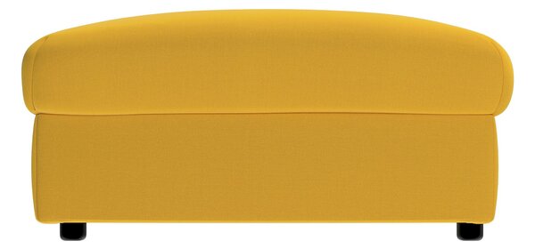 Poťah na podnožku Vimle farba produktu žltá látka zamatová