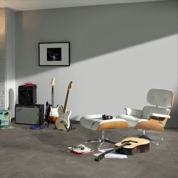 Vinyl Parador Trendtime 5 Kameň Trafalgar tmavo sivý minerálna štruktúra nadrozmerná dlažba 4V, 1750857, 914,4x457,2x2,5mm
